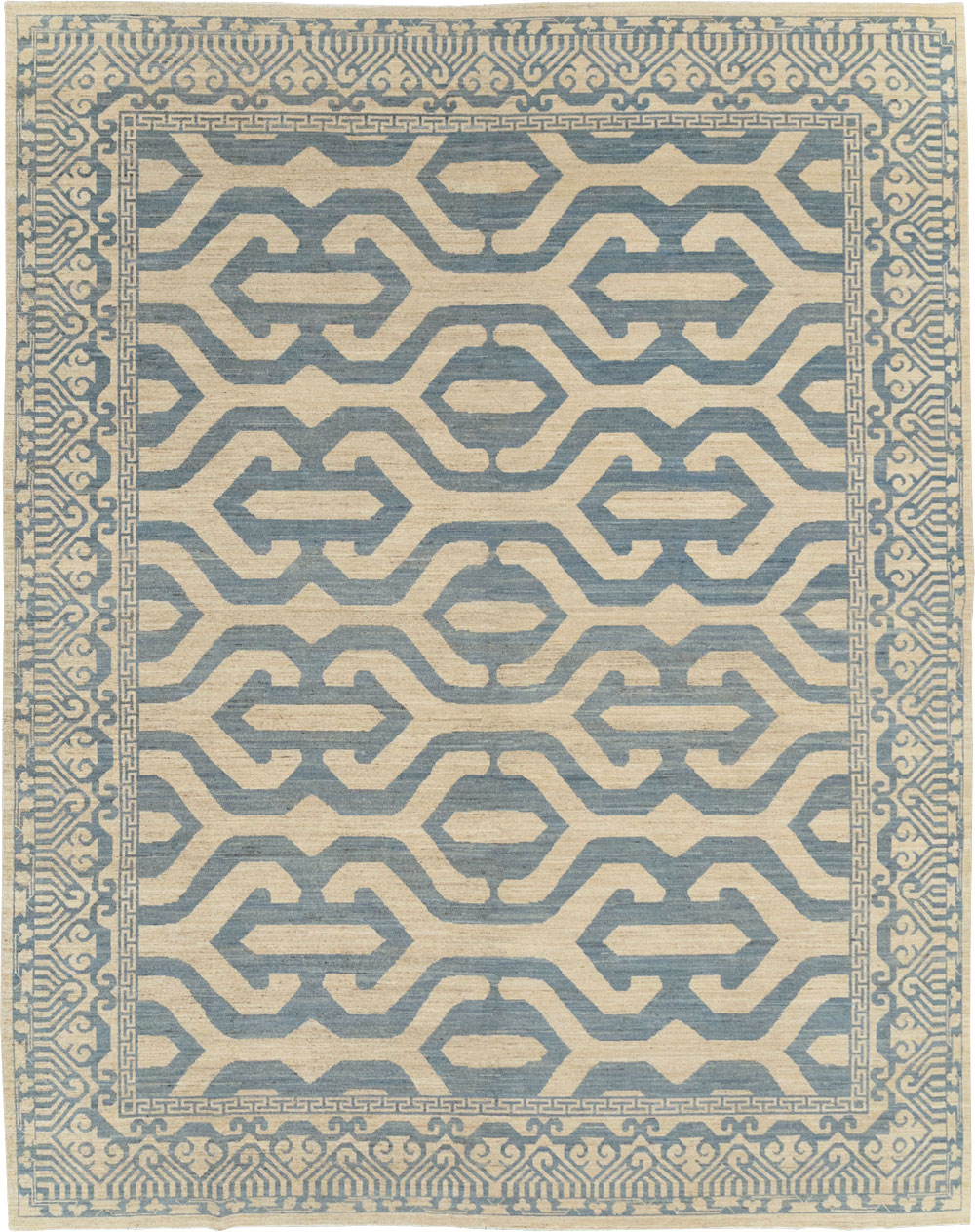 Modern East Turkestan Khotan Room Size Carpet, No.31759 - Gsblank