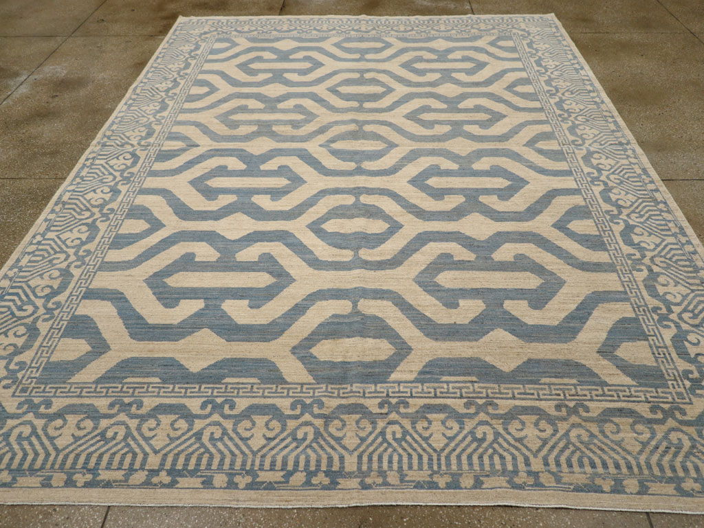 Modern East Turkestan Khotan Room Size Carpet, No.31759 - Gsblank