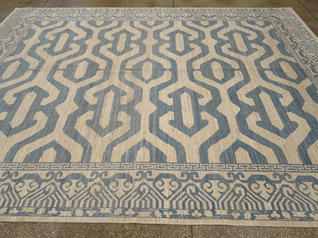 Modern East Turkestan Khotan Room Size Carpet, No.31759 - Gsblank