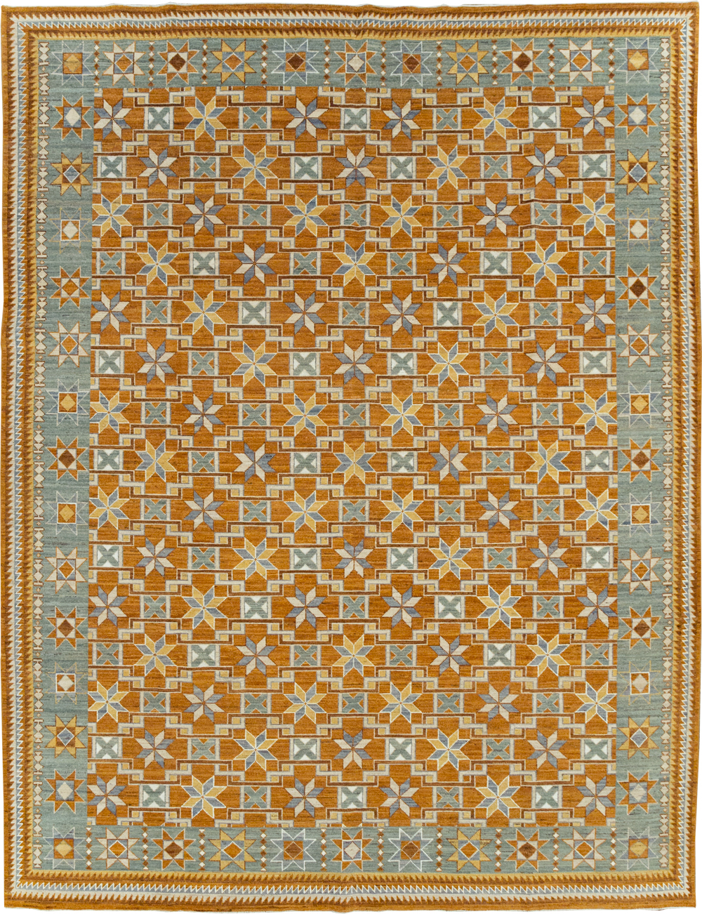 Modern East Turkestan Khotan Room Size Carpet, No.31760 - Gsblank