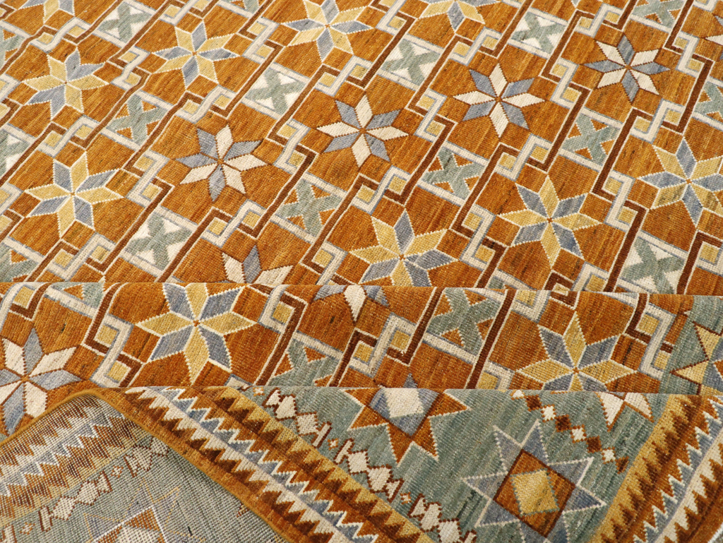 Modern East Turkestan Khotan Room Size Carpet, No.31760 - Gsblank