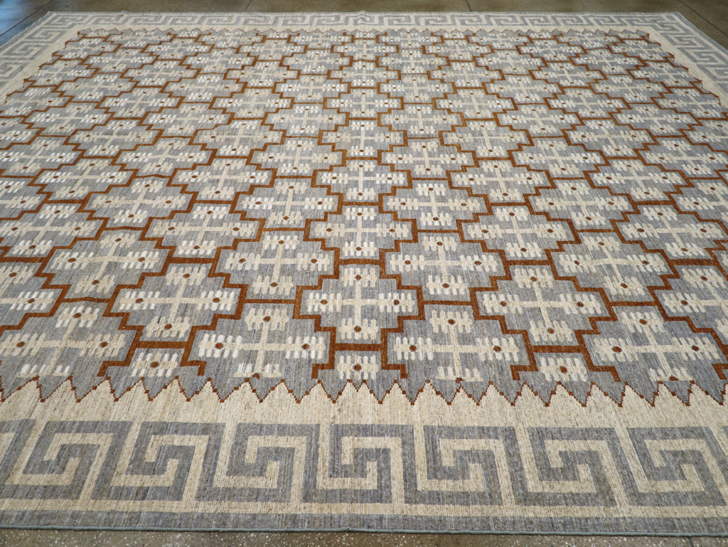 Modern East Turkestan Khotan Large Room Size Carpet, No.31764 - Gsblank