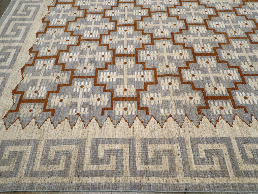 Modern East Turkestan Khotan Large Room Size Carpet, No.31764 - Gsblank