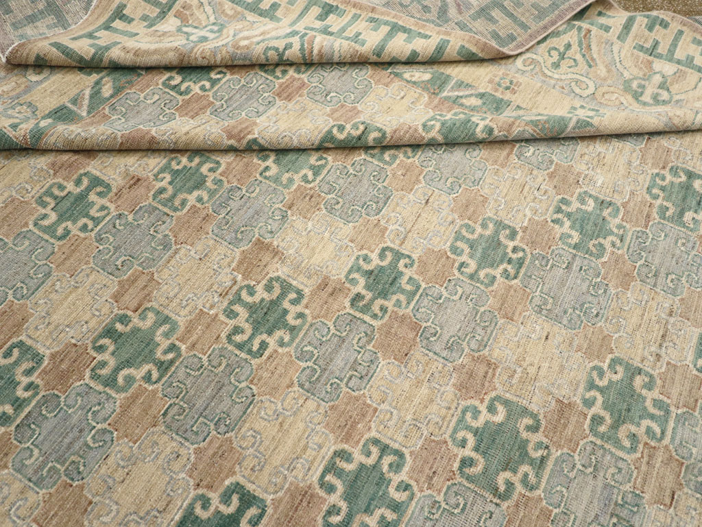 Modern East Turkestan Khotan Large Room Size Carpet, No.31769 - Gsblank