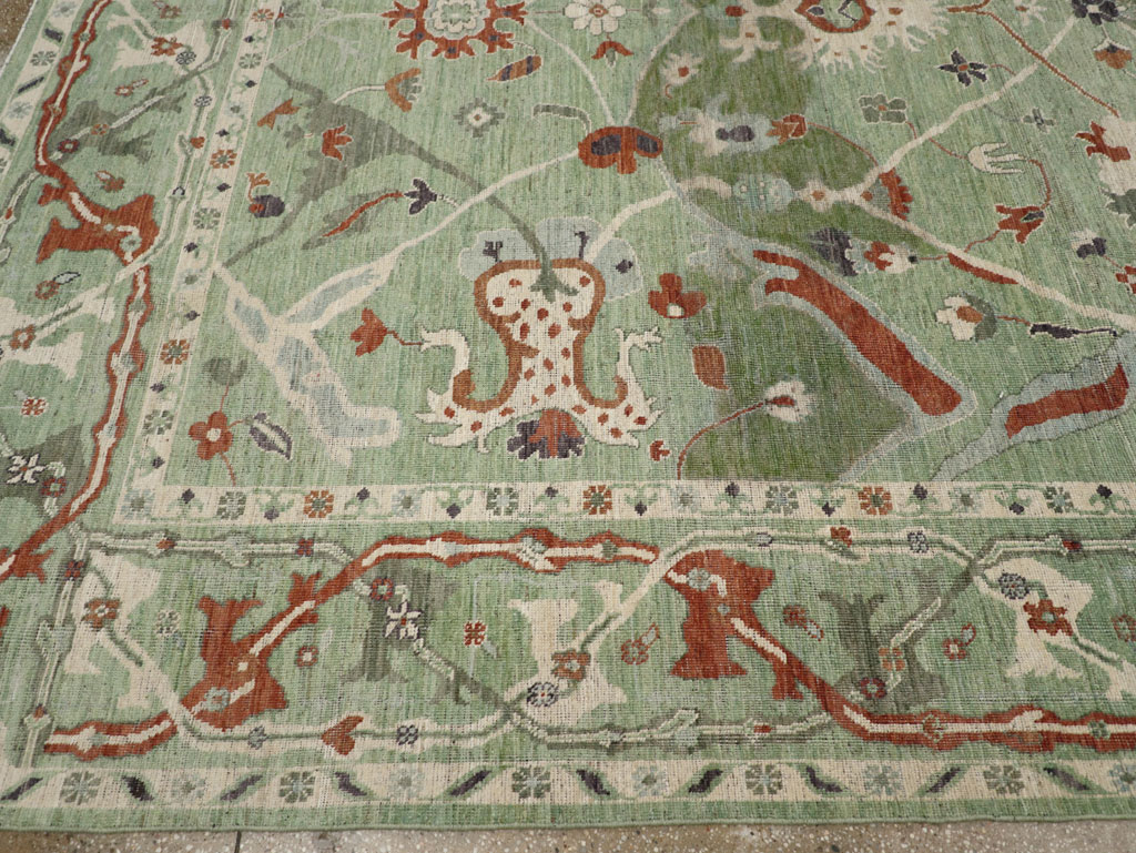 Modern East Turkestan Khotan Room Size Carpet, No.31770 - Gsblank