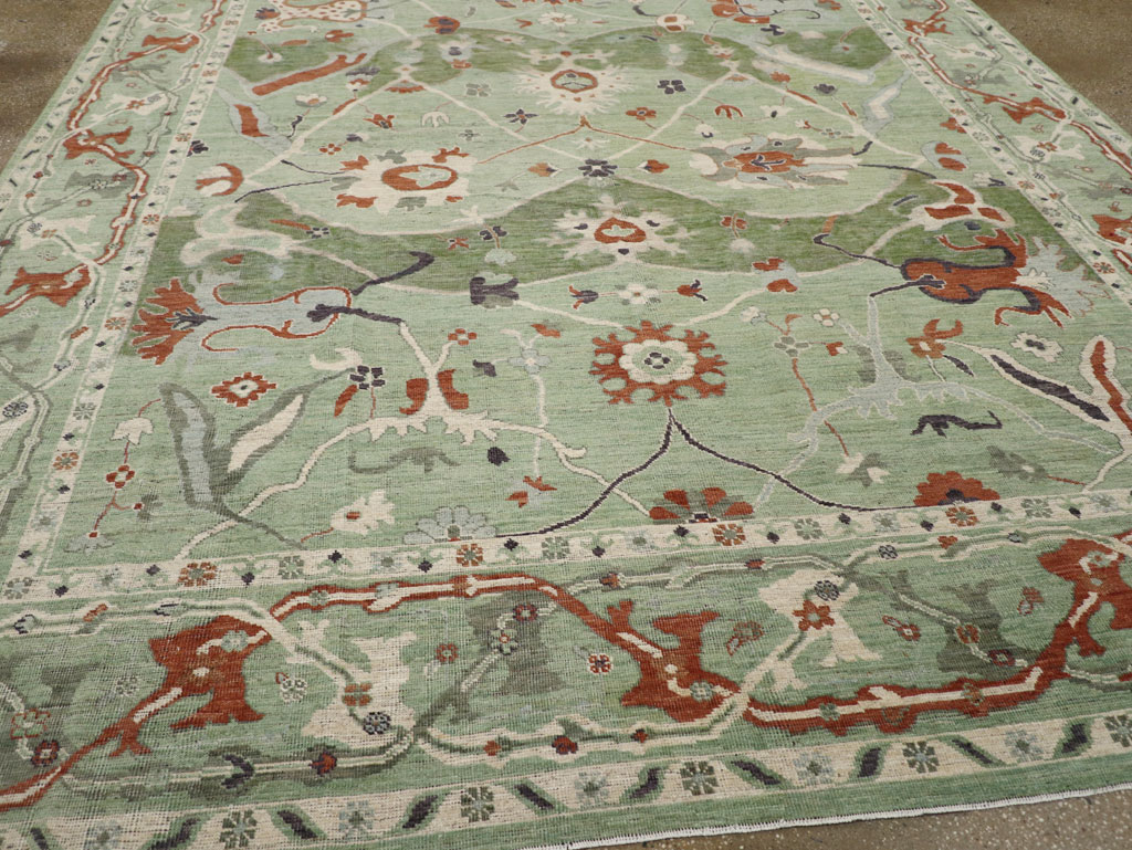 Modern East Turkestan Khotan Room Size Carpet, No.31770 - Gsblank