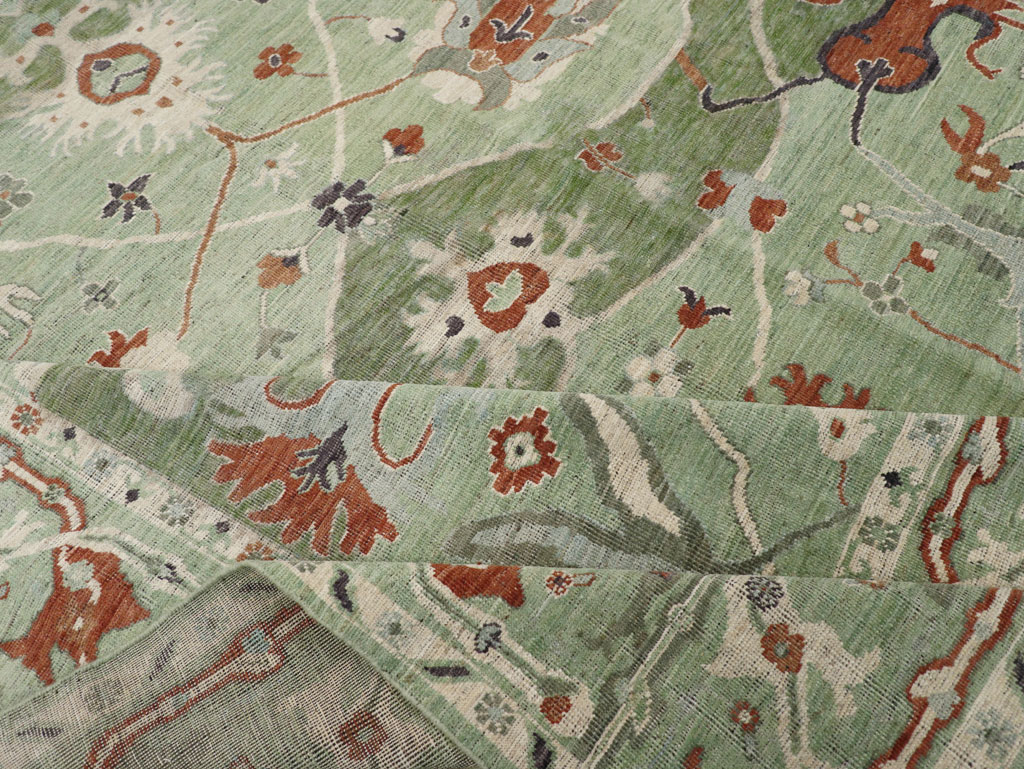 Modern East Turkestan Khotan Room Size Carpet, No.31770 - Gsblank