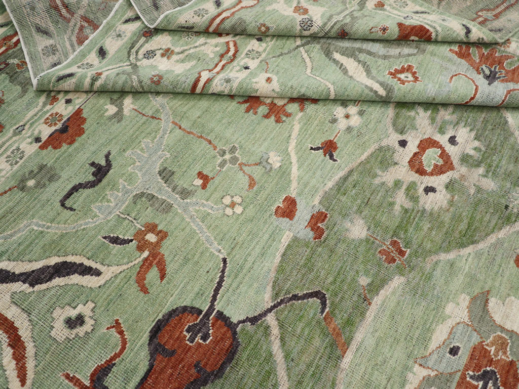 Modern East Turkestan Khotan Room Size Carpet, No.31770 - Gsblank