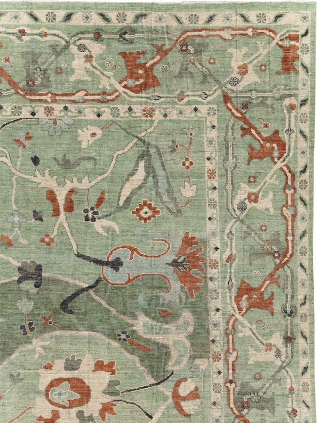 Modern East Turkestan Khotan Room Size Carpet, No.31770 - Gsblank