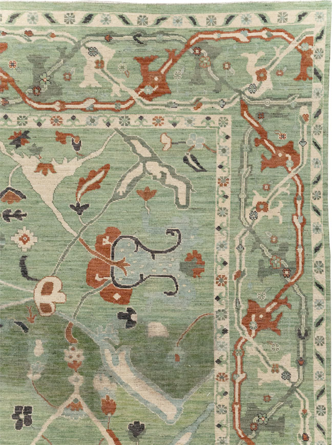Modern East Turkestan Khotan Room Size Carpet, No.31770 - Gsblank