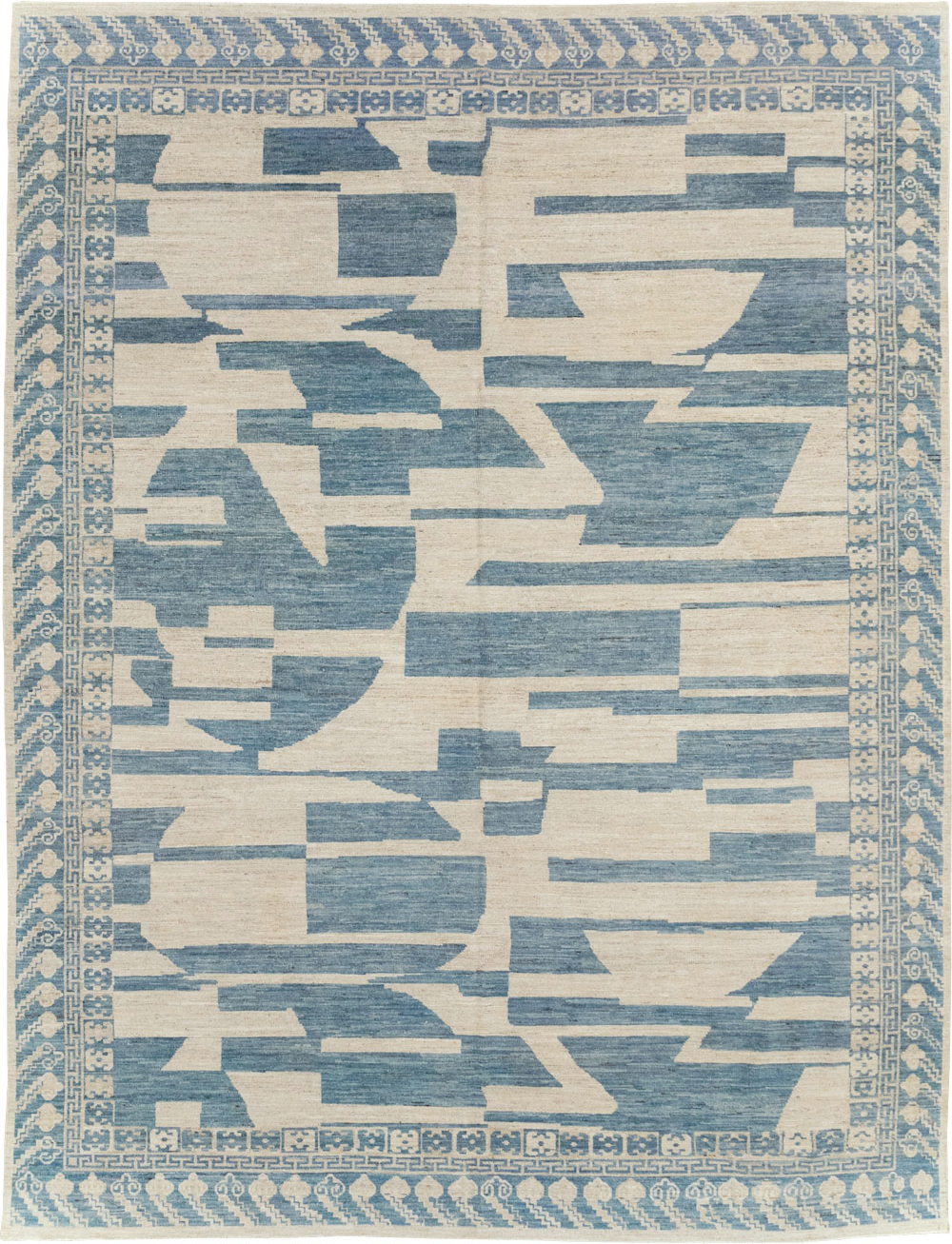 Modern East Turkestan Khotan Room Size Carpet, No.31771 - Gsblank