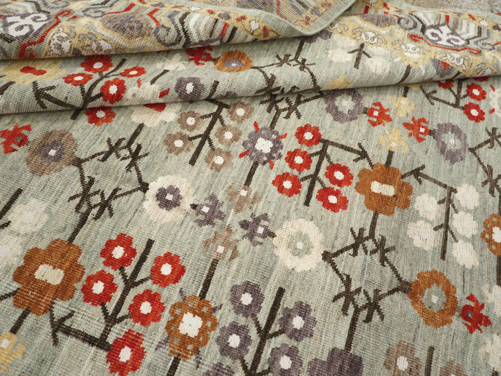 Modern East Turkestan Khotan Small Room Size Carpet, No.31772 - Gsblank