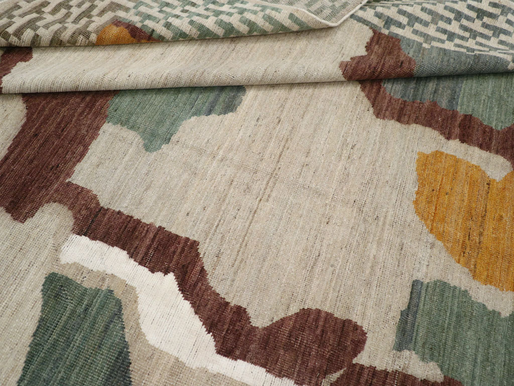 Modern East Turkestan Khotan Small Room Size Carpet, No.31773 - Gsblank