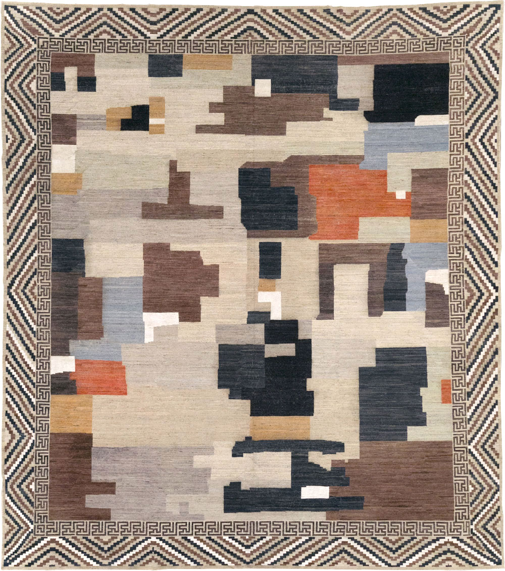 Modern East Turkestan Khotan Large Room Size Carpet, No.31776 - Gsblank