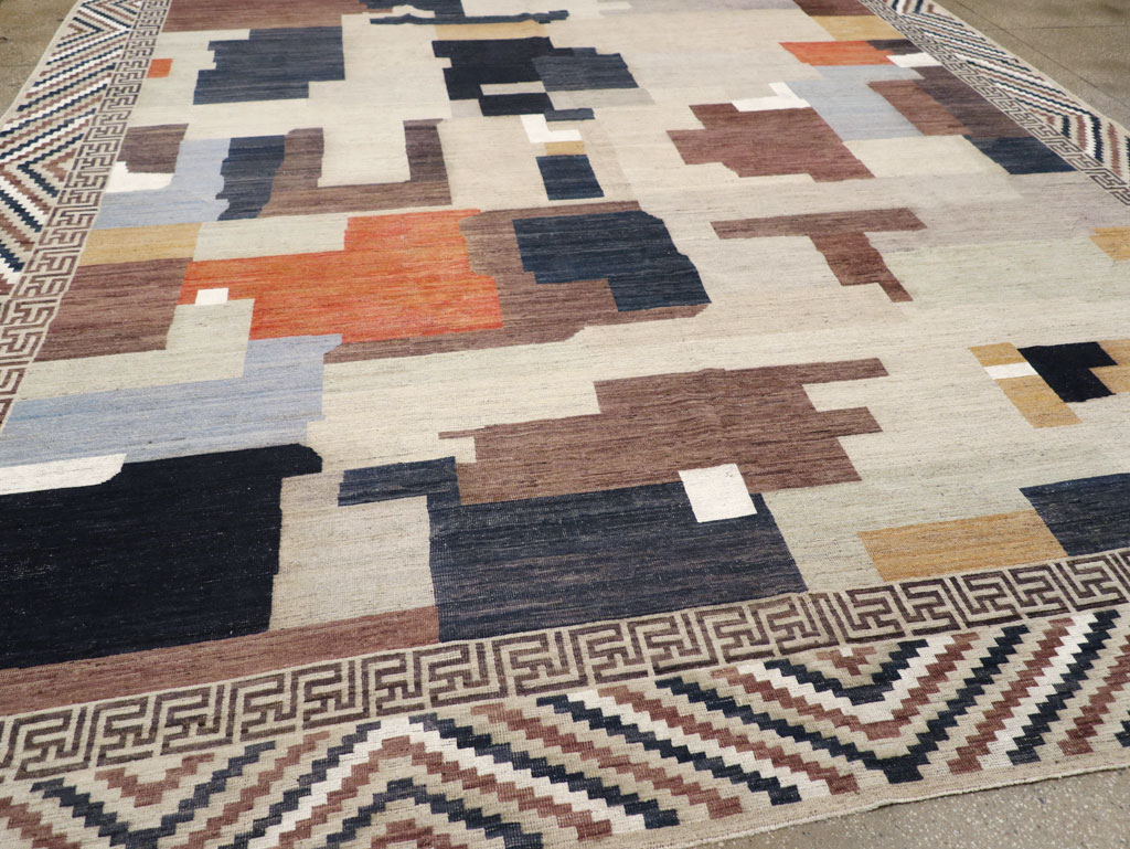 Modern East Turkestan Khotan Large Room Size Carpet, No.31776 - Gsblank