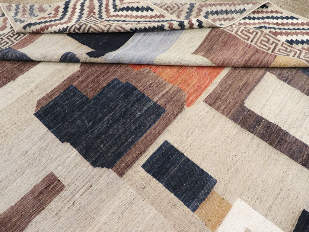 Modern East Turkestan Khotan Large Room Size Carpet, No.31776 - Gsblank