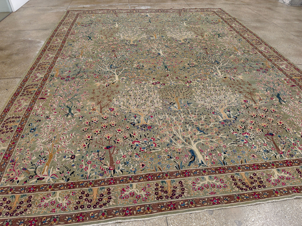 Antique Indian Lahore Large Carpet, No.31779 - Gsblank
