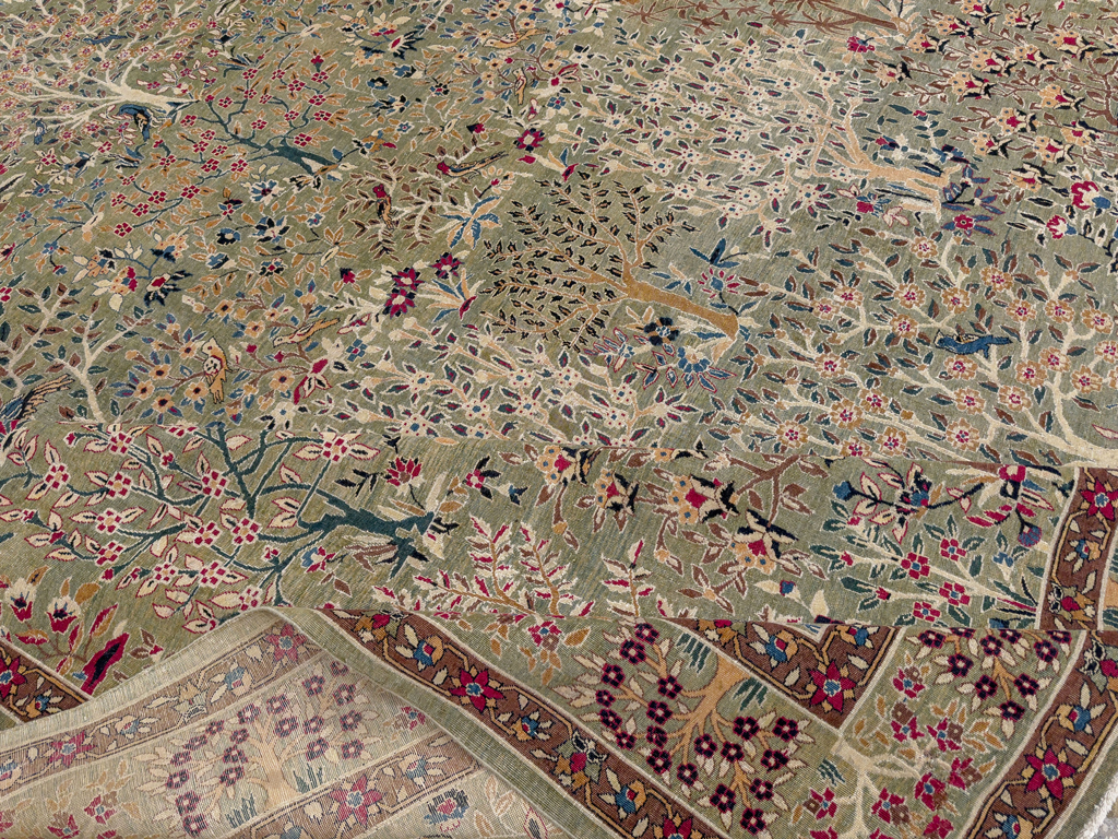 Antique Indian Lahore Large Carpet, No.31779 - Gsblank