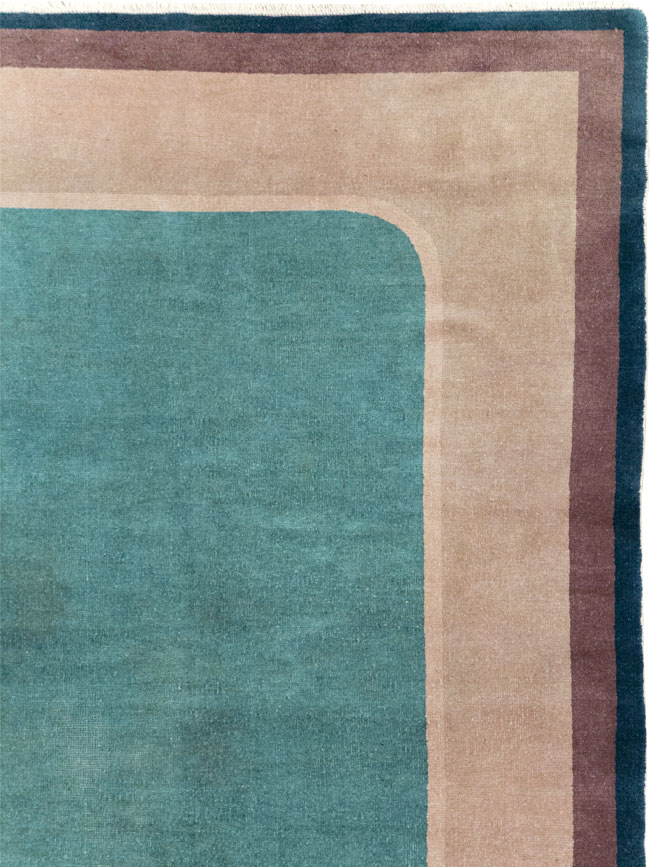 Vintage Chinese Art Deco Room Size Carpet, No.31780 - Gsblank