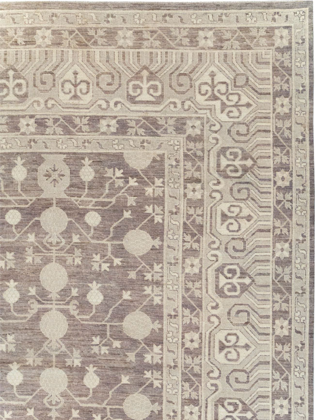Modern East Turkestan Khotan Large Carpet, No.31788 - Gsblank