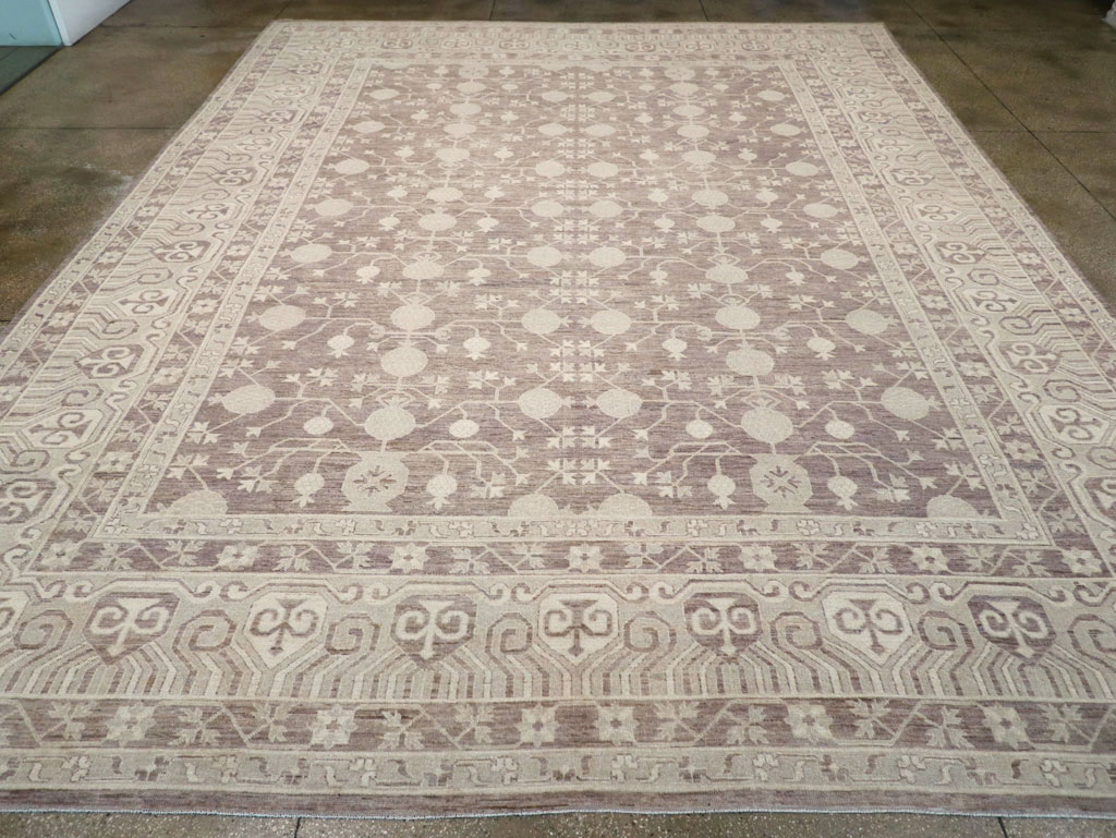 Modern East Turkestan Khotan Large Carpet, No.31788 - Gsblank