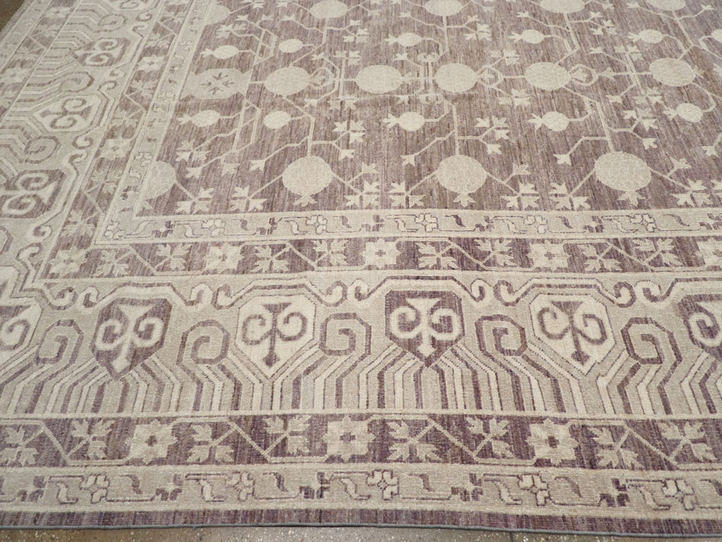 Modern East Turkestan Khotan Large Carpet, No.31788 - Gsblank