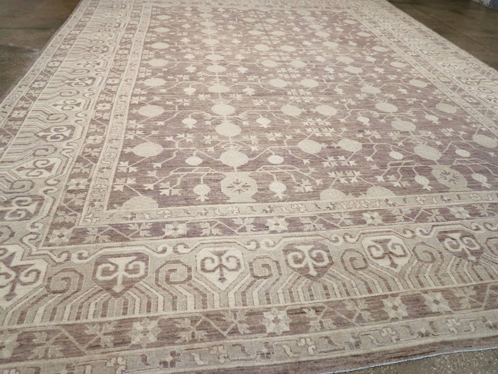 Modern East Turkestan Khotan Large Carpet, No.31788 - Gsblank