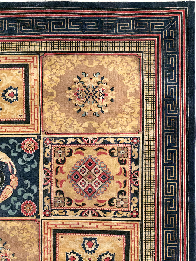 Antique Indian Khotan Room Size Carpet, No.31793 - Gsblank