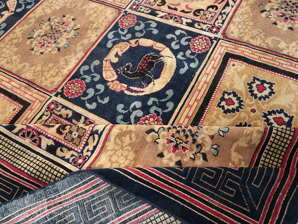 Antique Indian Khotan Room Size Carpet, No.31793 - Gsblank