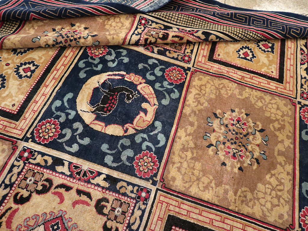 Antique Indian Khotan Room Size Carpet, No.31793 - Gsblank