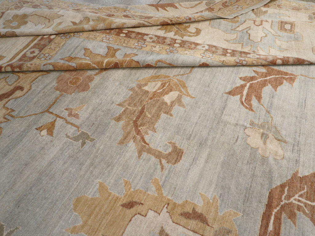 Modern Turkish Oushak Oversize Carpet, No.31795 - Gsblank