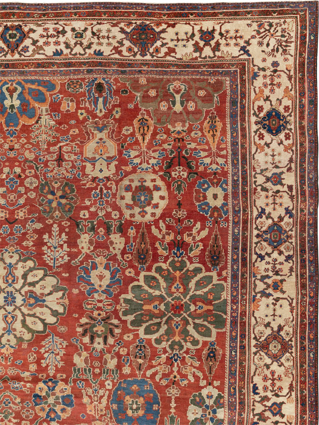 Antique Persian Sultanabad Oversize Carpet, No.31803 - Gsblank