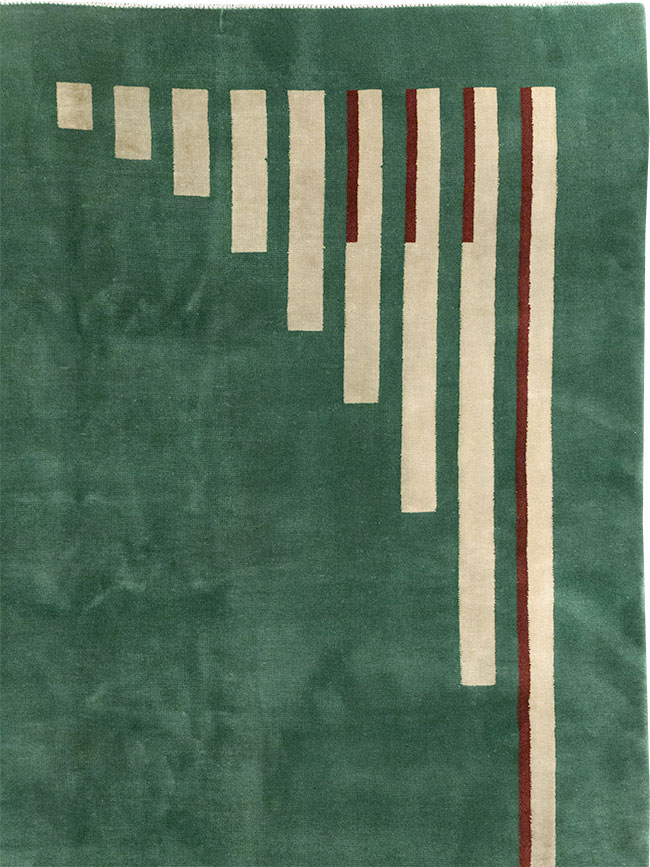 Vintage Chinese Art Deco Room Size Carpet, No.31804 - Gsblank