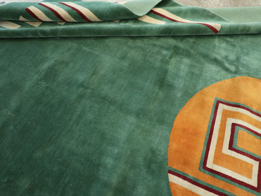 Vintage Chinese Art Deco Room Size Carpet, No.31804 - Gsblank