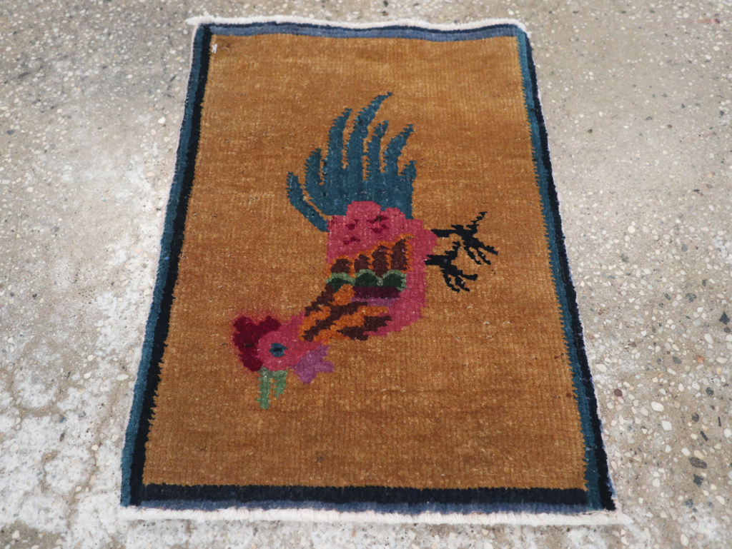 Vintage Chinese Pictorial Rug, No.31811 - Gsblank