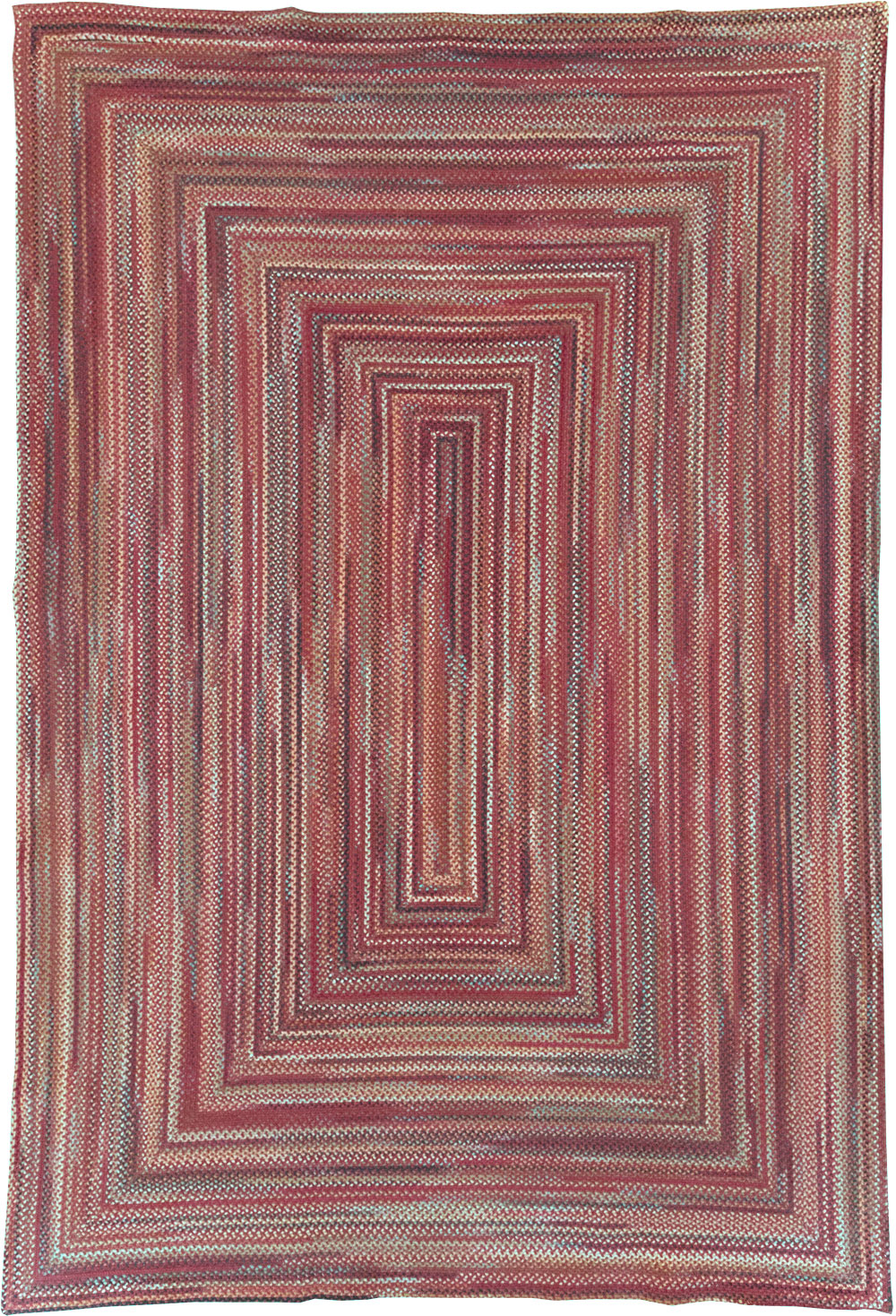 Modern American Braided Room Size Carpet, No.31821 - Gsblank