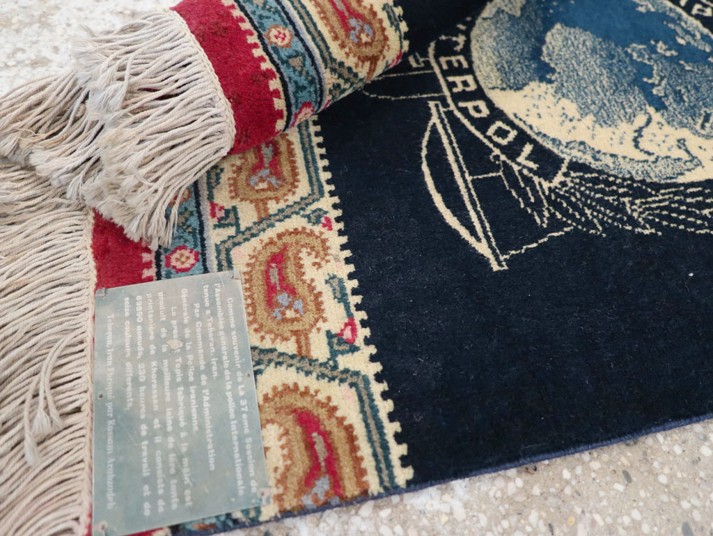 Vintage Rassam Arabzadeh Pictorial Tabriz, No.31822 - Gsblank