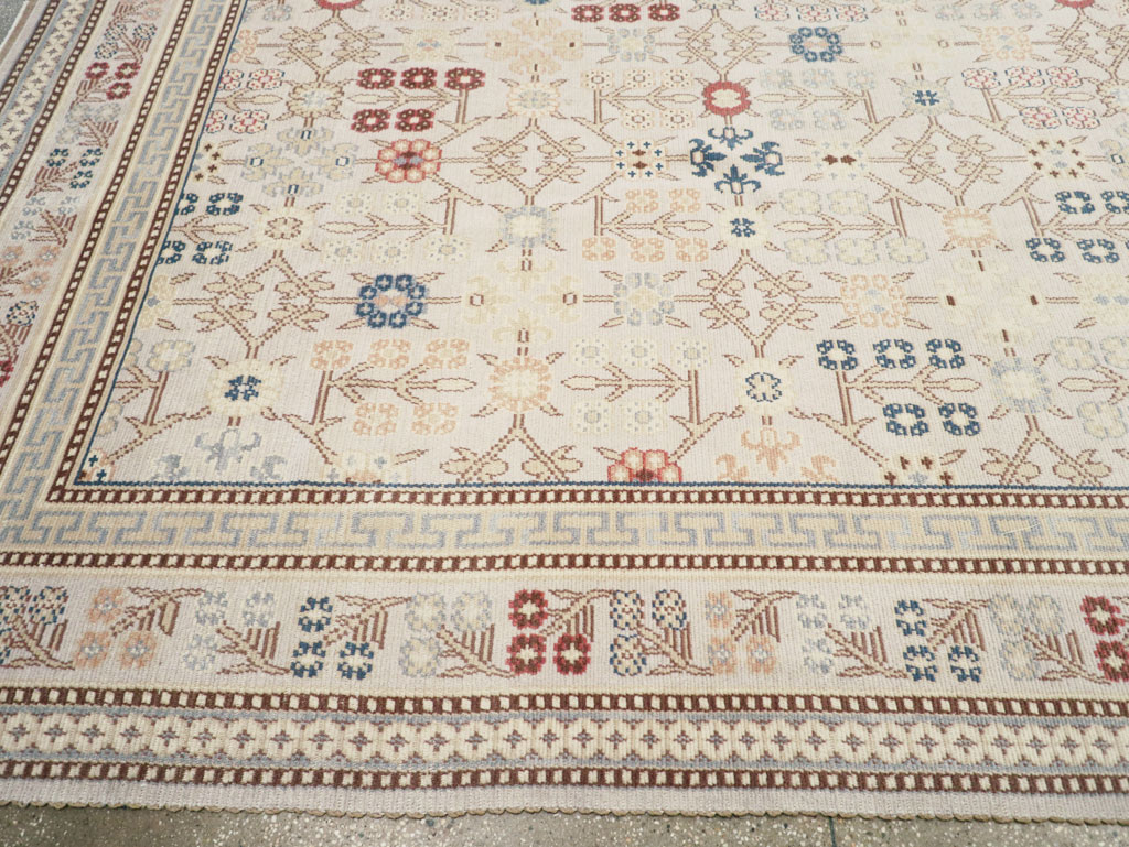 Modern East Turkestan Khotan Large Square Carpet, No.31825 - Gsblank