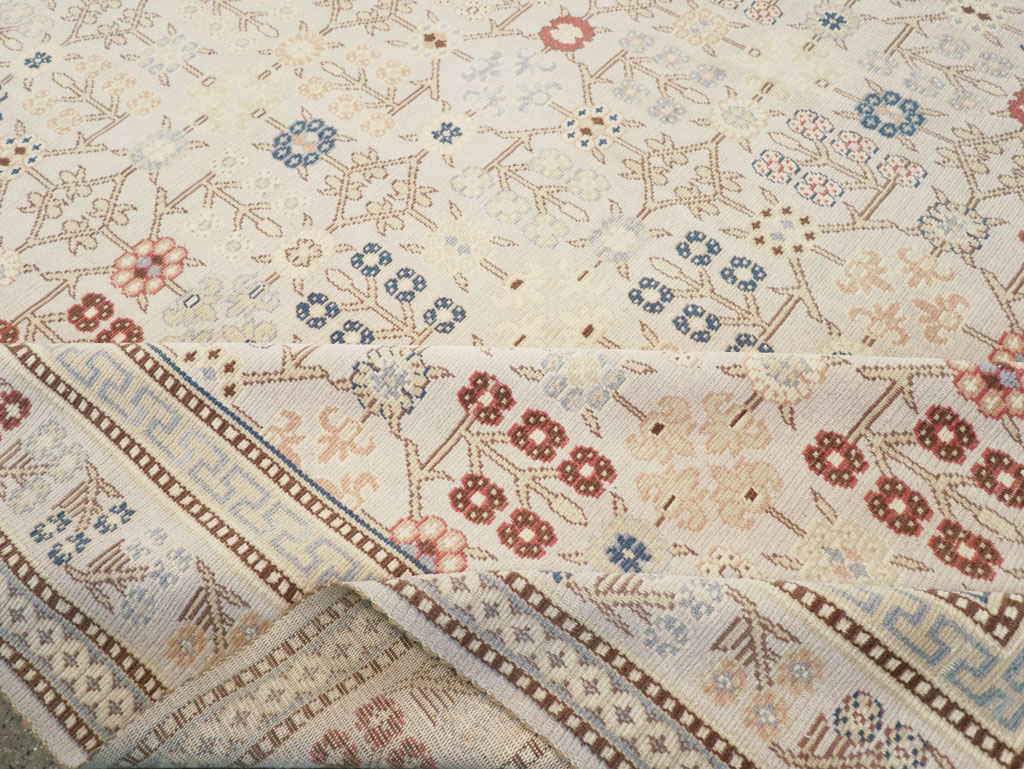 Modern East Turkestan Khotan Large Square Carpet, No.31825 - Gsblank