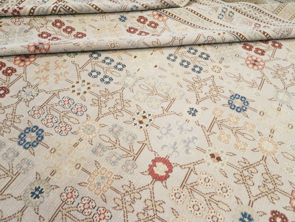 Modern East Turkestan Khotan Large Square Carpet, No.31825 - Gsblank