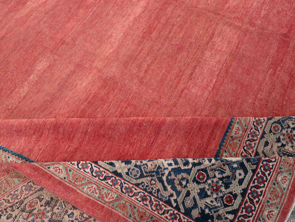 Antique Persian Mahal Room Size Carpet, No.31827 - Gsblank