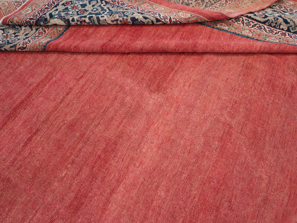 Antique Persian Mahal Room Size Carpet, No.31827 - Gsblank