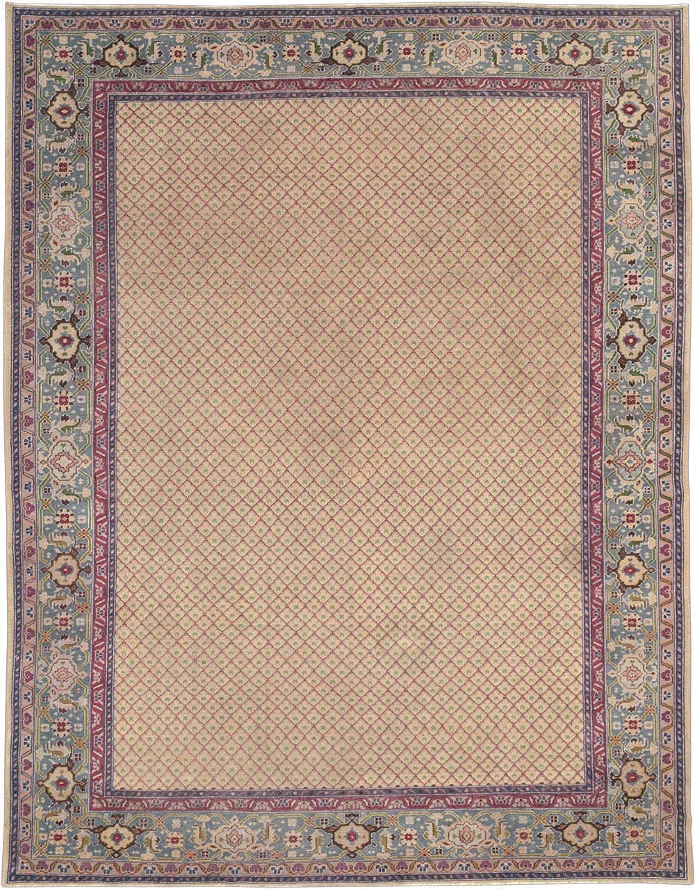 Vintage Indian Room Size Carpet, No.31828 - Gsblank