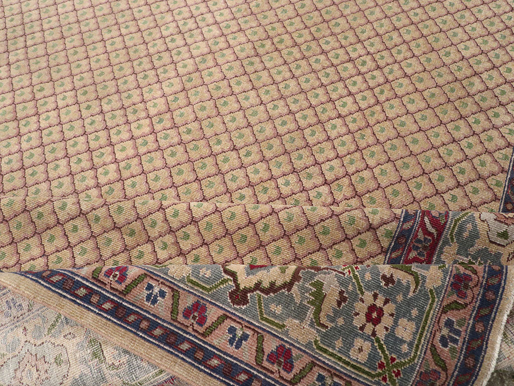 Vintage Indian Room Size Carpet, No.31828 - Gsblank