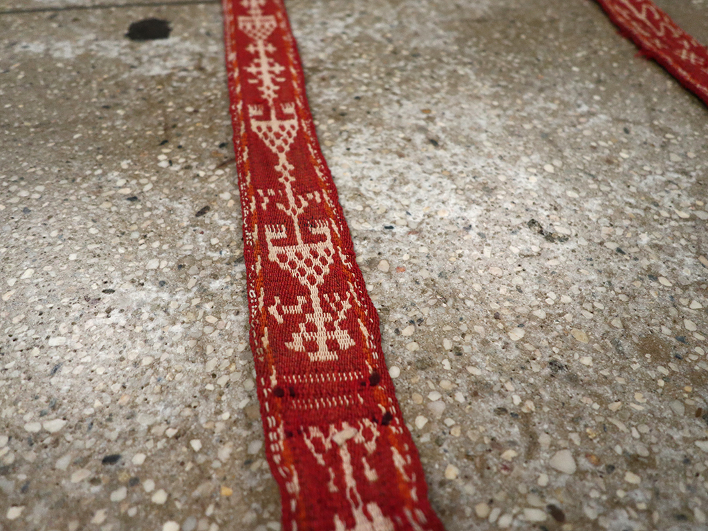 Vintage Persian Qashqai Tent Band, No.31835 - Gsblank