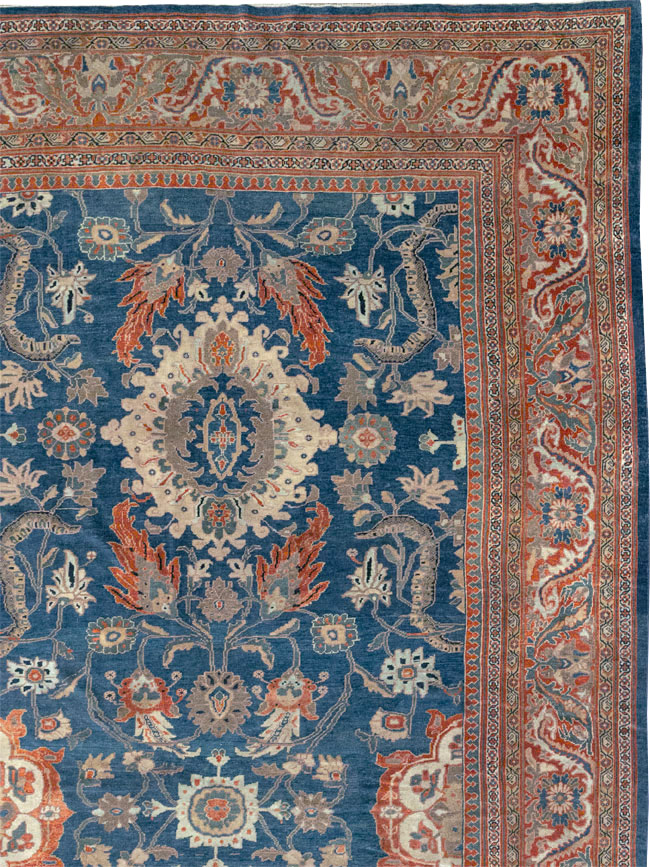 Antique Persian Sultanabad Oversize Rug, No.31847 - Gsblank