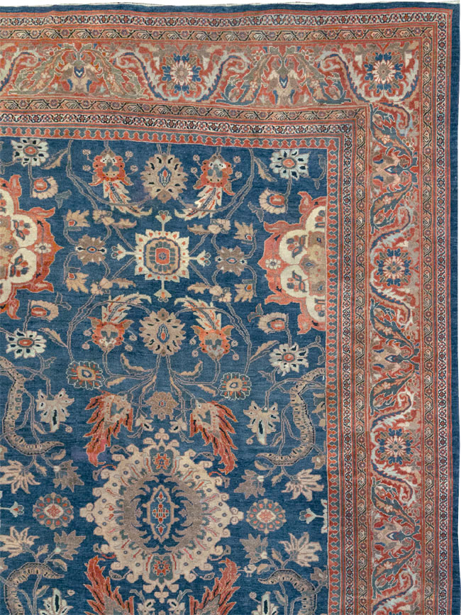 Antique Persian Sultanabad Oversize Rug, No.31847 - Gsblank