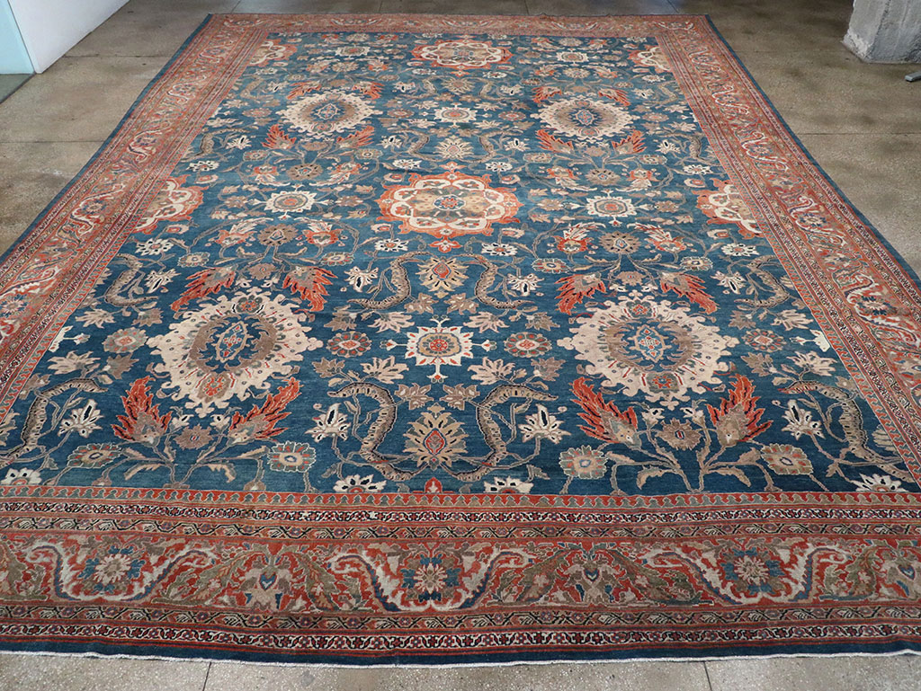 Antique Persian Sultanabad Oversize Rug, No.31847 - Gsblank