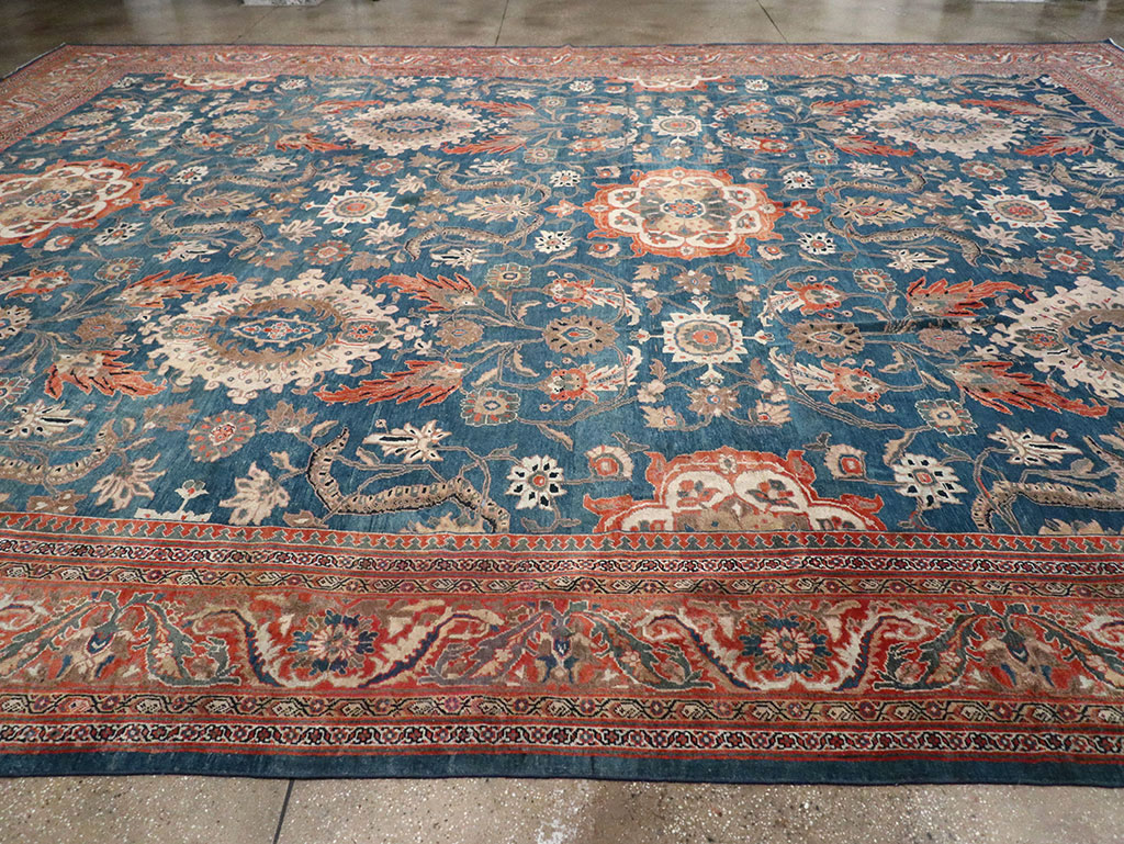 Antique Persian Sultanabad Oversize Rug, No.31847 - Gsblank