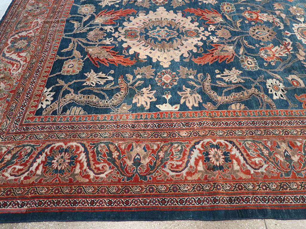 Antique Persian Sultanabad Oversize Rug, No.31847 - Gsblank